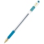 Ручка шариковая MunHwa "MC Gold" голубая, 0,5мм, грип, штрих-код t('фото') 89818