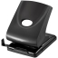 Дырокол Berlingo "Office Soft" 40л., пластиковый, с фиксатором, черный, с линейкой t('фото') 100851