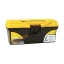 Ящик для инструментов ТИТАН 13  черный с желтым t('фото') 97817