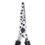 Ножницы BRAUBERG 130 мм, с цветной печатью, чёрно-белые, карт. упак с европодвесом, 232276 t('фото') 82037