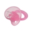 Соска-пустышка классическая, силикон, от 0 мес., с колпачком, цвет розовый           t('фото') 114375