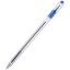 Ручка шариковая MunHwa "Option" синяя, 0,7мм, штрих-код t('фото') 89974