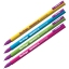 Ручка гелевая Berlingo "Color Stick" черная, 0,5мм, корпус ассорти t('фото') 87079