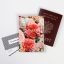 Обложка для паспорта "Нежные цветы" (1 шт)  t('фото') 78291