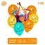 Букет из воздушных шаров «С днём рождения», зверята, латекс, фольга, набор 7  шт.       t('фото') 111956