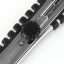 Нож канцелярский 18 мм BRAUBERG "Metallic", роликовый фиксатор, резиновые вставки, металл, 237159 t('фото') 108749
