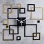 Часы-наклейка DIY "Квадратиш", d=15 см, 20.5 х 20.5 см t('фото') 83440
