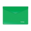 Папка-конверт на кнопке A5+ Berlingo, 180мкм, зеленая t('фото') 100047