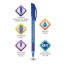 Ручка шариковая масляная BRAUBERG Extra Glide Soft Blue, СИНЯЯ, 0,7мм, линия 0,35мм, 142926 t('фото') 79205
