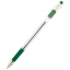 Ручка шариковая MunHwa "MC Gold" зеленая, 0,5мм, грип, штрих-код t('фото') 90355