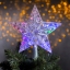 Фигура "Звезда белая ёлочная" 22Х22 см, пластик, 15 LED, 2 метра провод, 220В МУЛЬТИ  t('фото') 84944