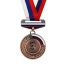 Медаль призовая с колодкой триколор 152 "3 место" t('фото') 88879