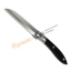 Нож SANLIU С 7 кухонный для мяса длина лезвия 9см, углеродистая сталь, карболитовая ручка t('фото') 73087