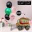 Букет из воздушных шаров  «С днём рождения», латекс, фольга, набор 7 шт.       t('фото') 111955