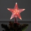 Фигура "Звезда Красная ёлочная" 16Х16 см, пластик, 10 LED, 2 м провод, 240V КРАСНЫЙ     t('фото') 110185