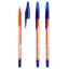 Ручка шариковая СТАММ "333 Orange" синяя, 0,7мм