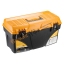 Ящик для инструмента 21 ТИТАН 21 желтый с черным t('фото') 102815