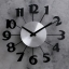 Часы настенные, серия: Интерьер, "Большие цифры", плавный ход, 31 х 31 см, d=31 см  t('фото') 82604