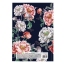 Ежедневник недатированный А5 (145х215 мм), ламинированная обложка с фольгой, 128 л., STAFF, "Flowers t('фото') 100804