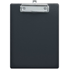 Планшет с зажимом OfficeSpace  А5,ПВХ,черный