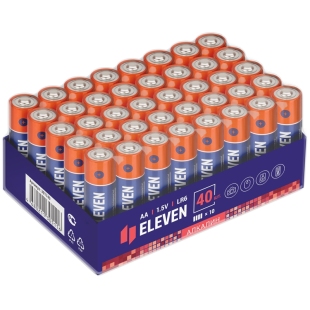 Батарейка Eleven AA (LR6) алкалиновая, OS40 (1 ШТ) фото 83205