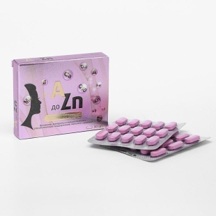 Витаминный комплекс A-Zn для женщин, 30 таблеток  фото 101653