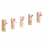 Прищепки декоративные "Фламинго", 10 штук, 3,5 см, ассорти, со шпагатом, ОСТРОВ СОКРОВИЩ, 662669 t('фото') 96722