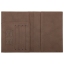 Обложка для паспорта с карманами и резинкой, мягкая экокожа, "PASSPORT", коричневая, BRAUBERG 238204 t('фото') 113651