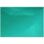 Папка-конверт на кнопке А4 OfficeSpace, 150мкм, зеленая t('фото') 90100