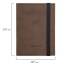 Обложка для паспорта с карманами и резинкой, мягкая экокожа, "PASSPORT", коричневая, BRAUBERG 238204 t('фото') 113653