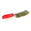 Щетка метал с пластмас изогнутой красной ручкой 22,5см t('фото') 103669